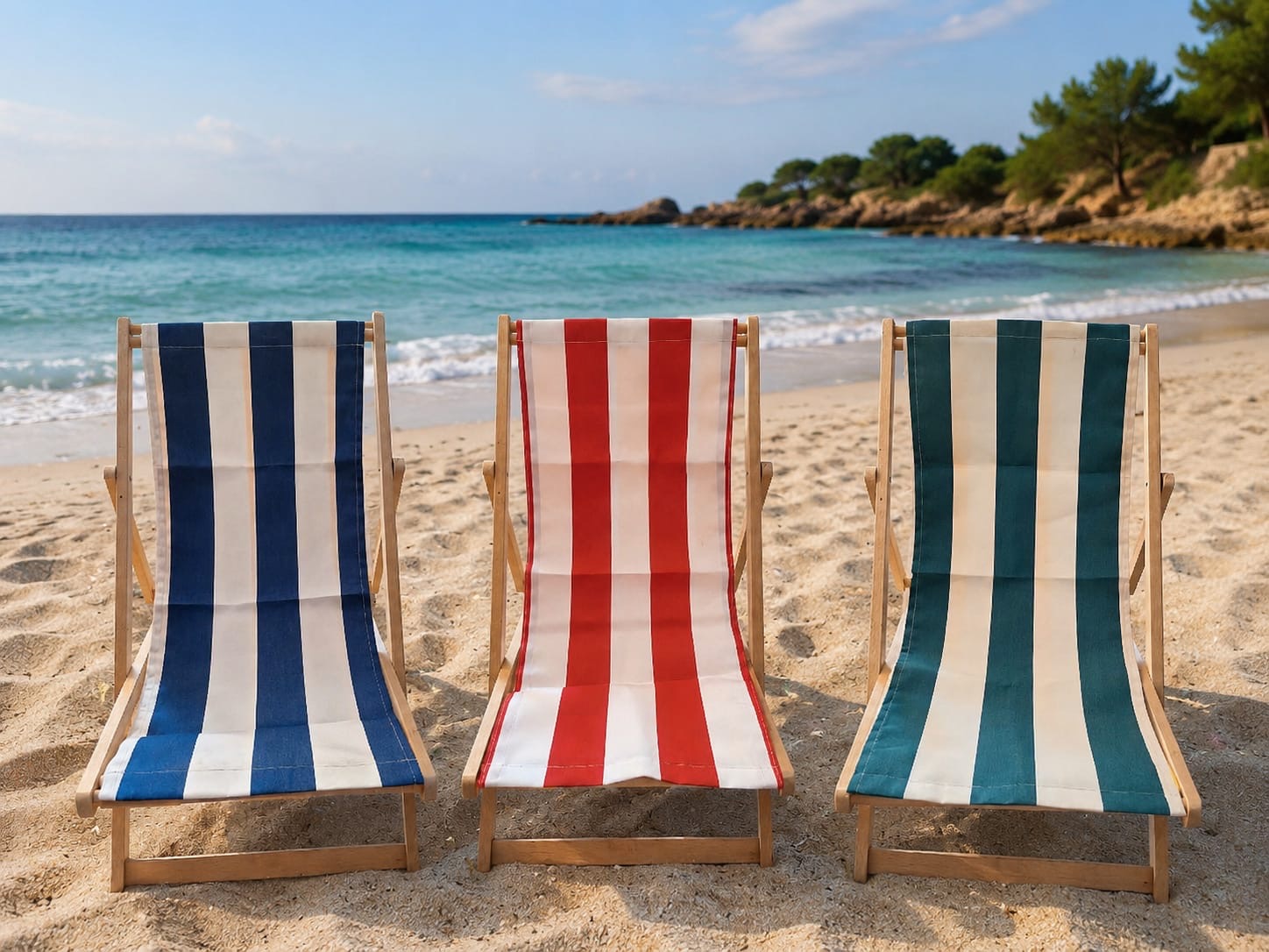 Stripes Folding Chair