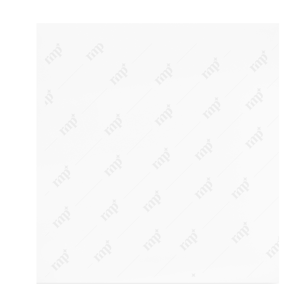 White background with diagonal gray lines