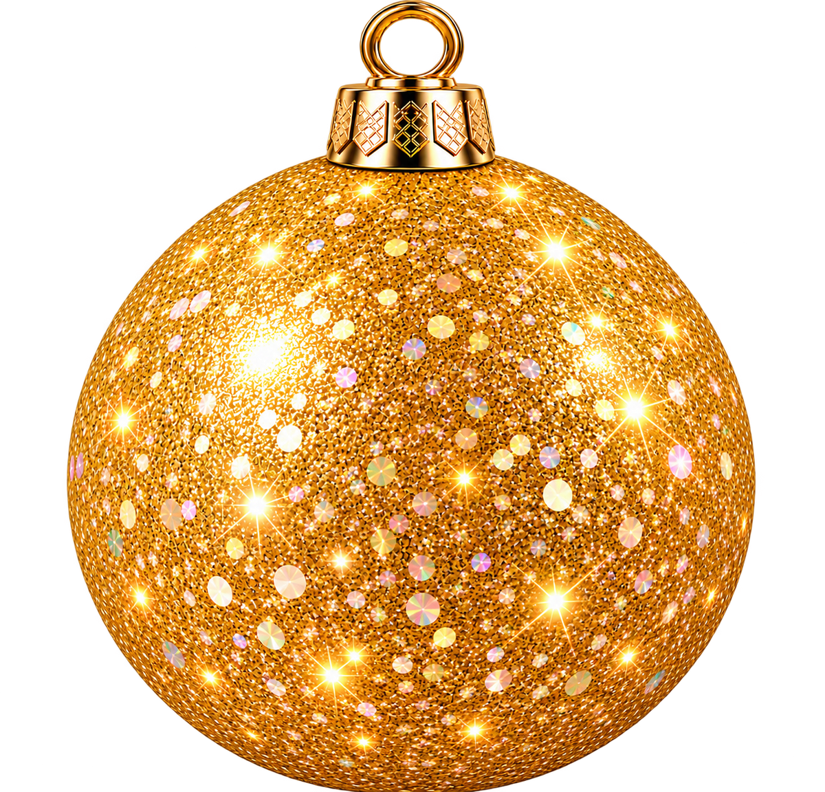 Ball Gold Glitter