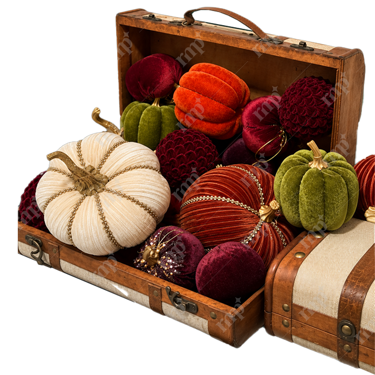 Jewelled White Pumpkin