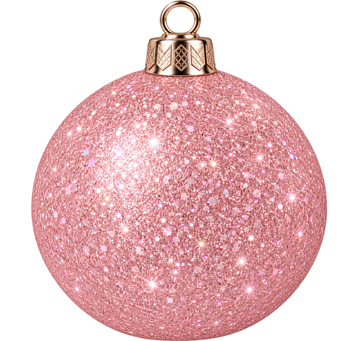 Ball Mauve Glitter