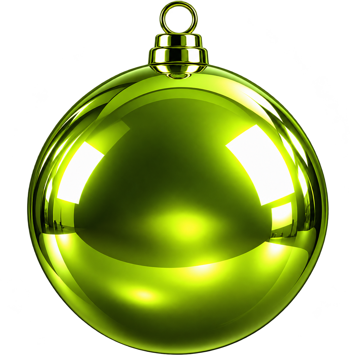 Ball Shiny Lime Green