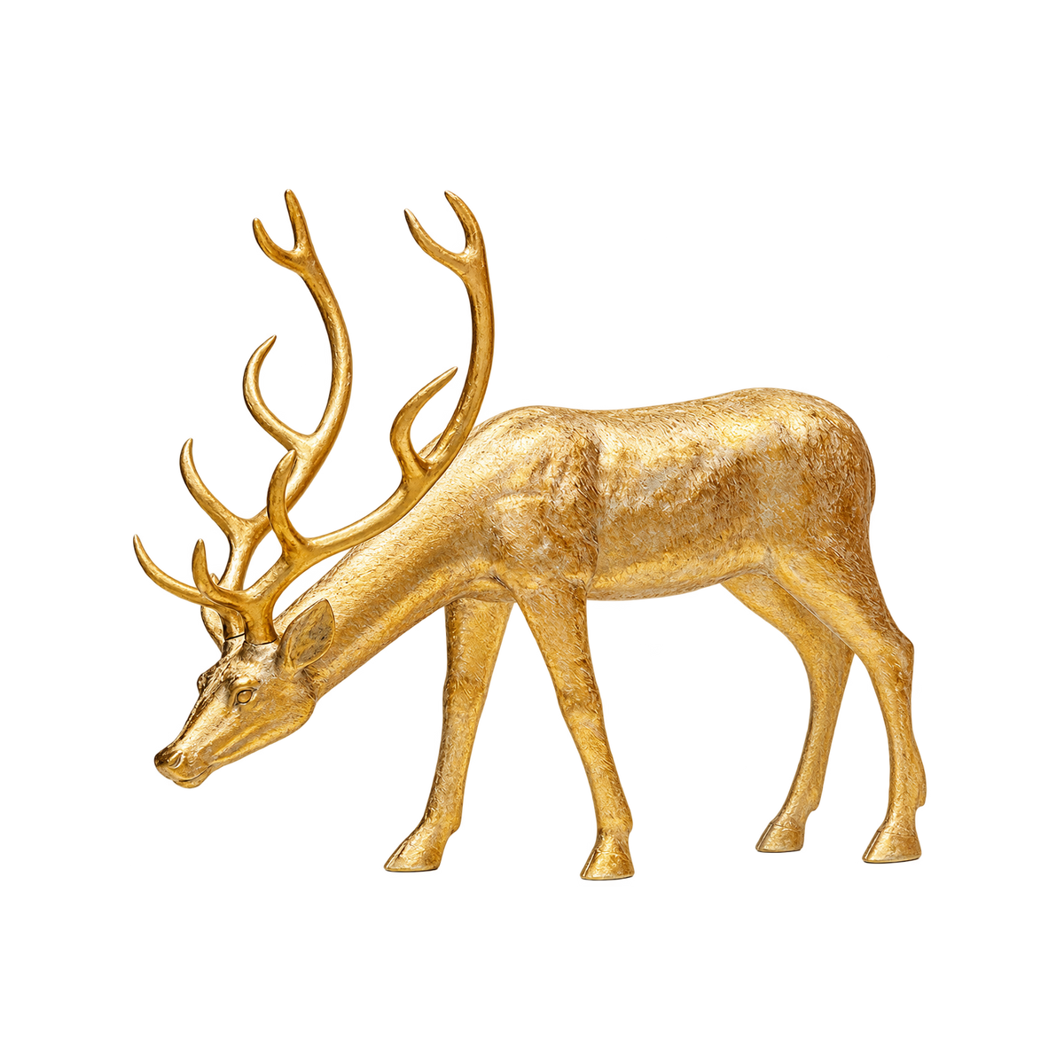 Gold Reindeer