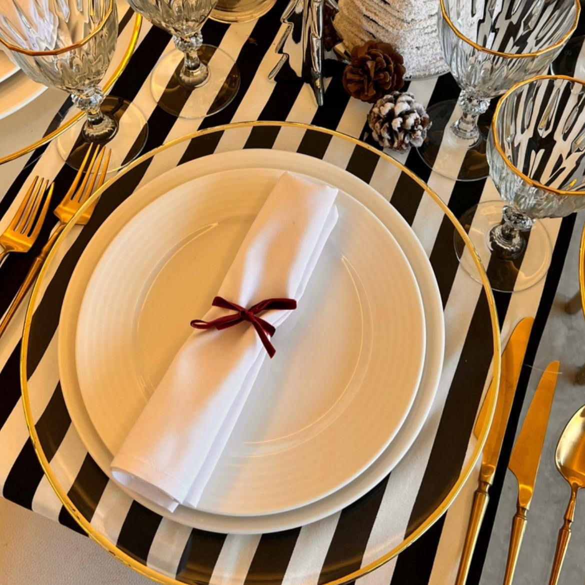 Cotton Stripes Runner