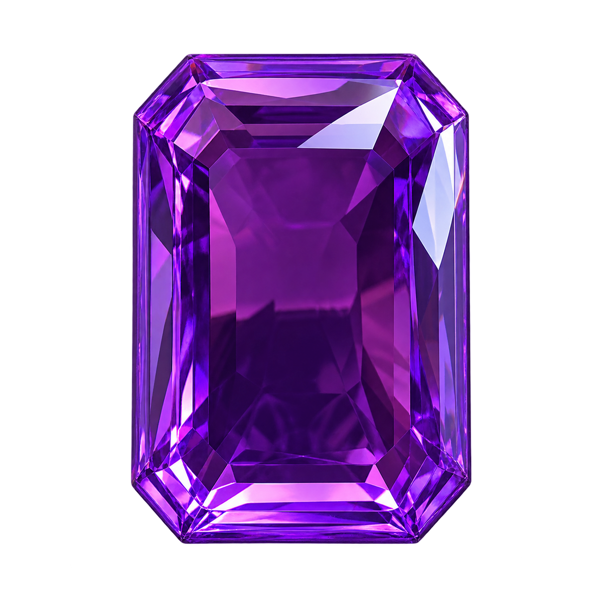 Rectangle Jewel Purple