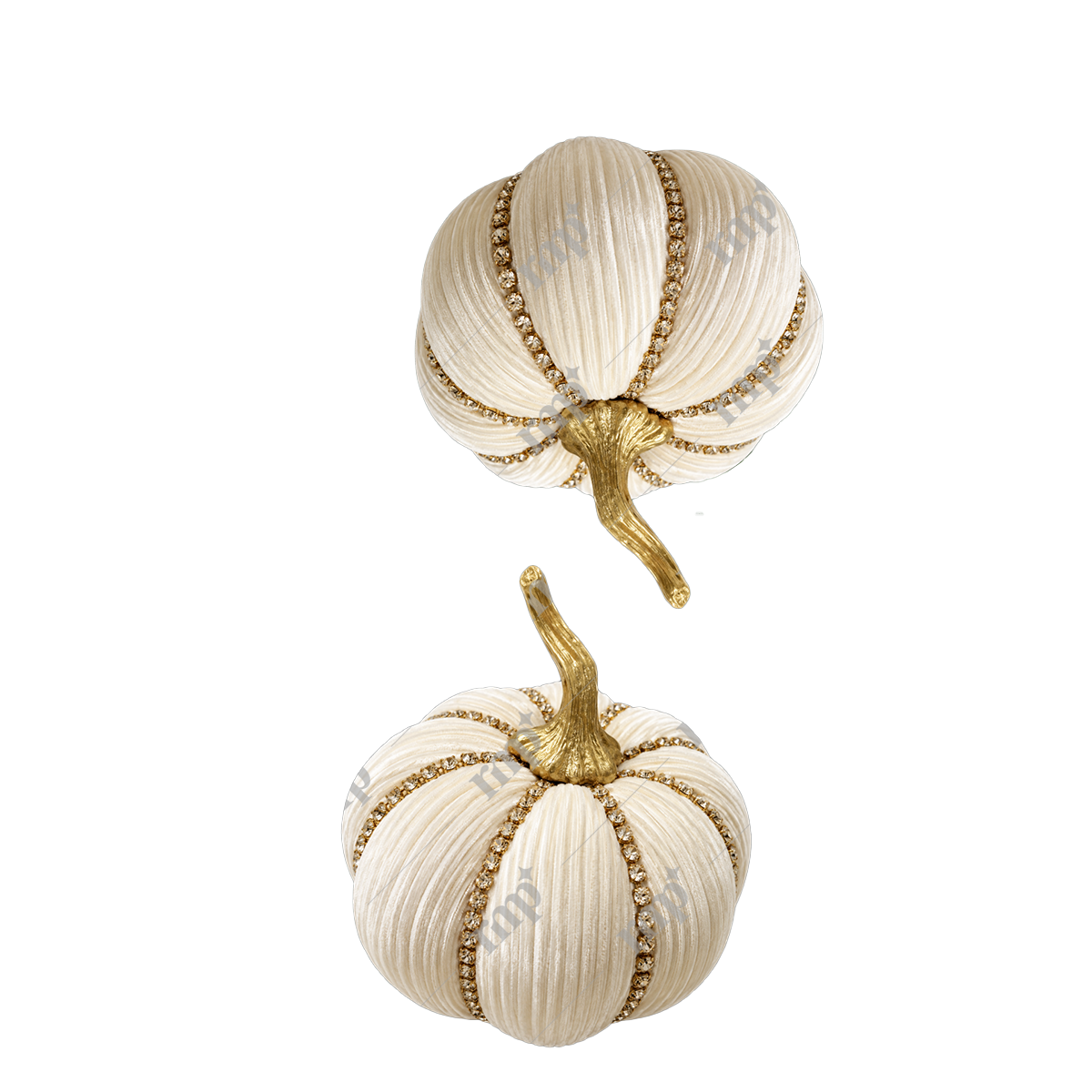 Jewelled White Pumpkin