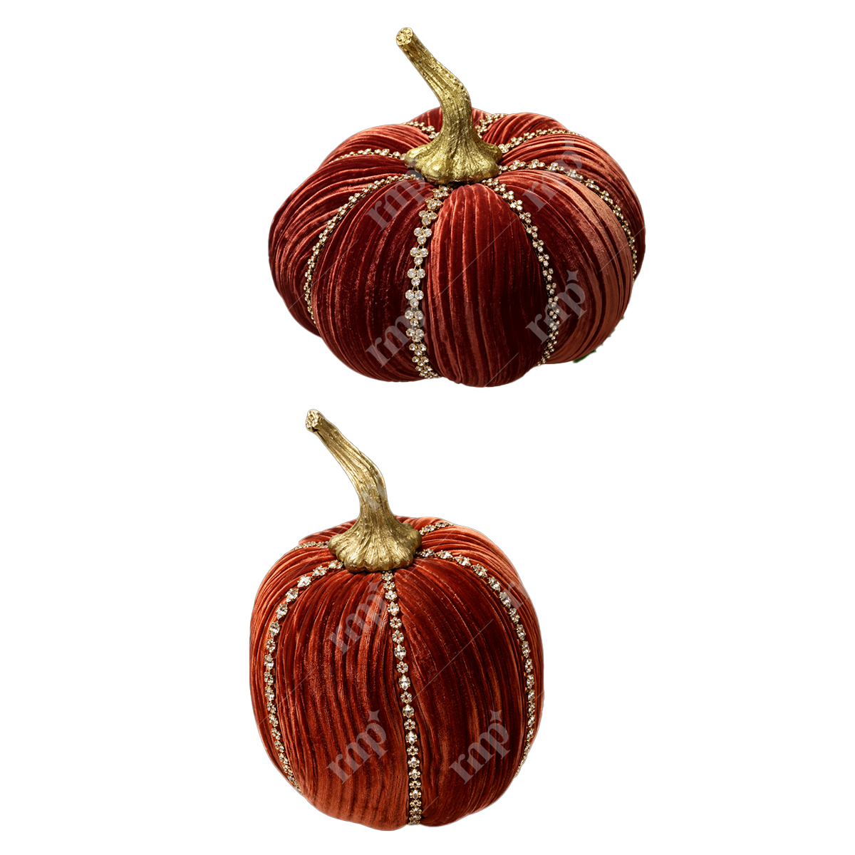 Jewelled Orange Pumpkin
