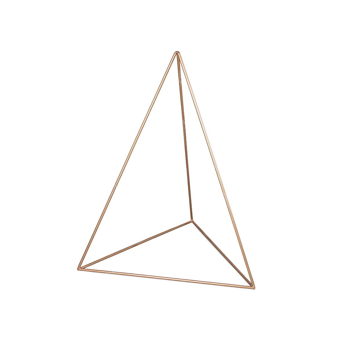 Metallic Cone Cake Display