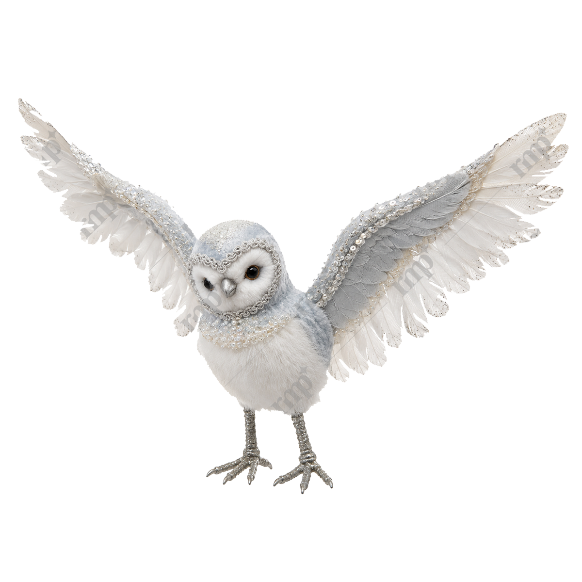 Owl With Open Wings