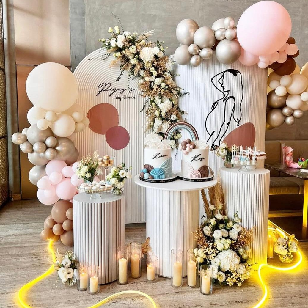 Baby shower setup and backdrops for all kinds of events