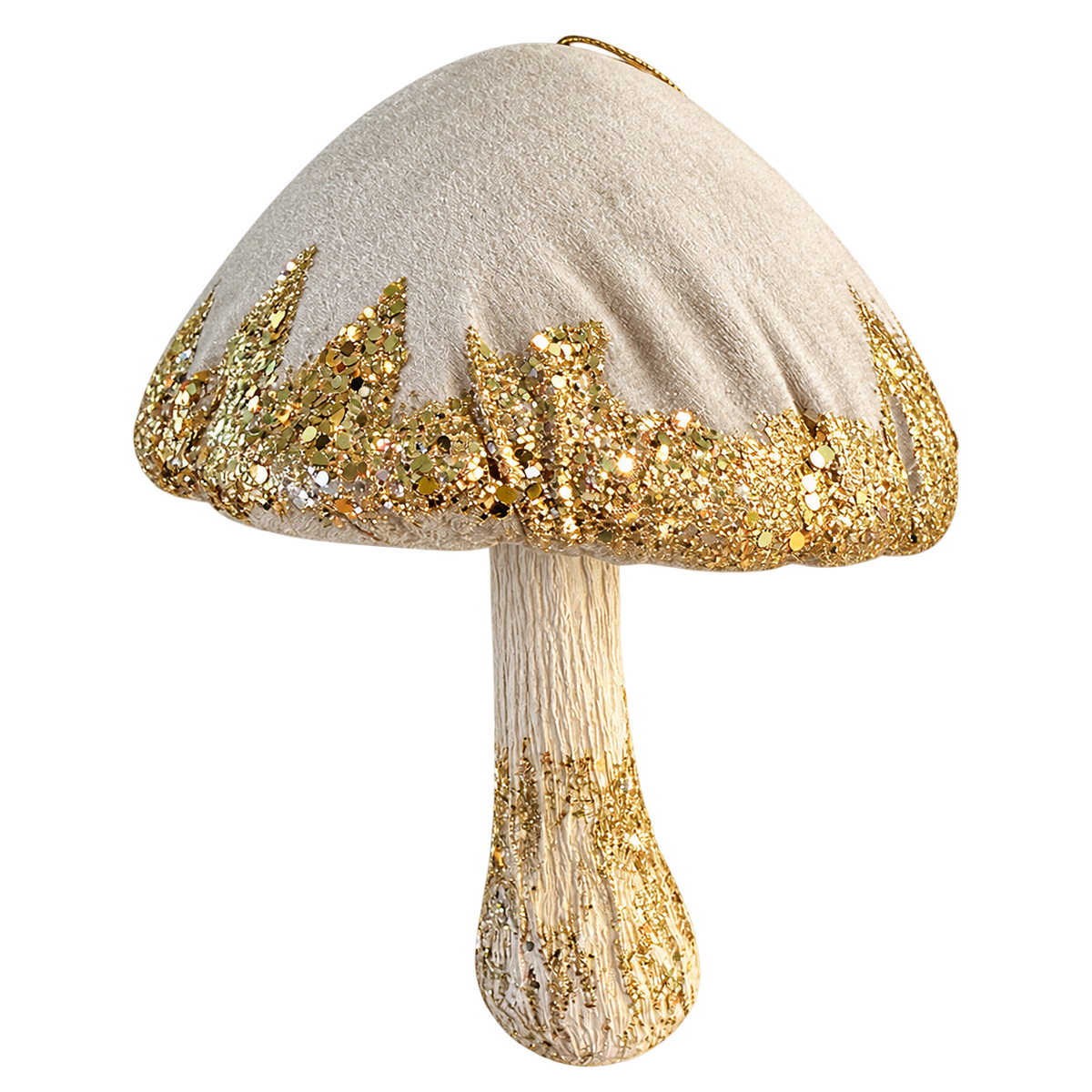 Velvet Mushroom with gold