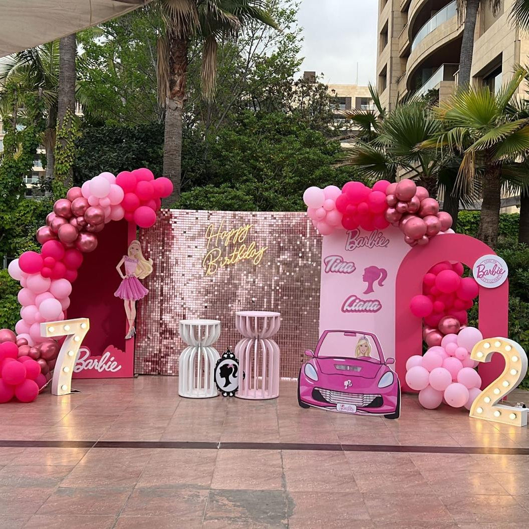 barbie theme birthday for girls