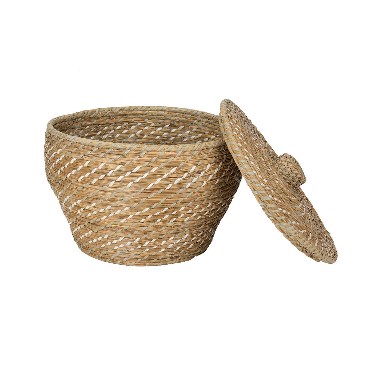 Basket With Cover By Rent My Party - Basket & Boxes