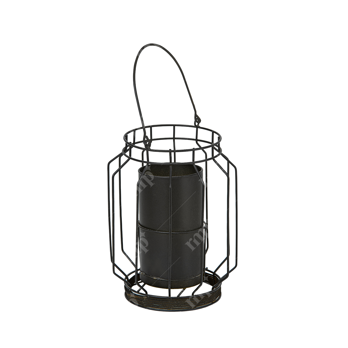 Black Metal Lanterns By Rent My Party - Candle Holders