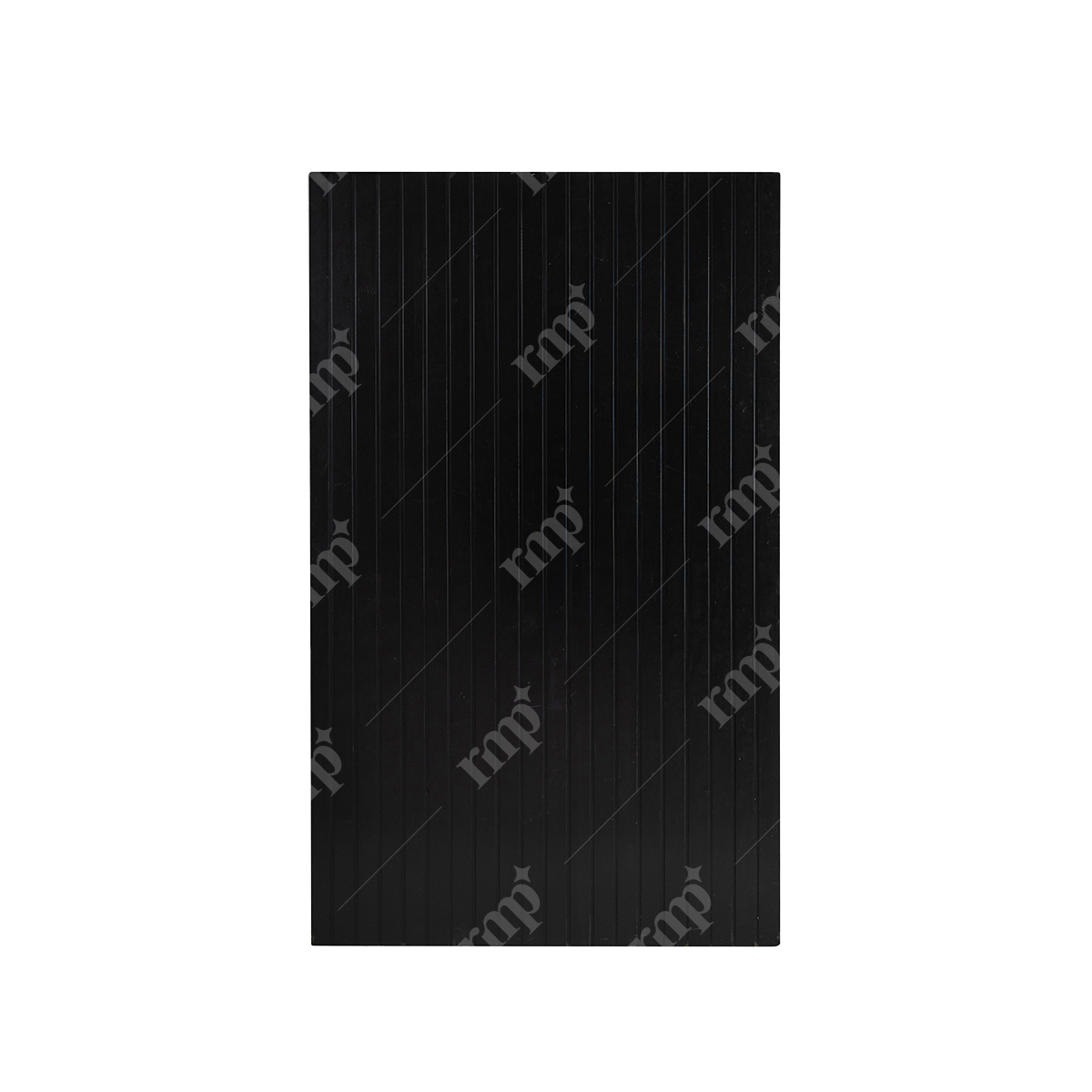 Black Ripple Rectangle Wall By Rent My Party - Wood Backdrops