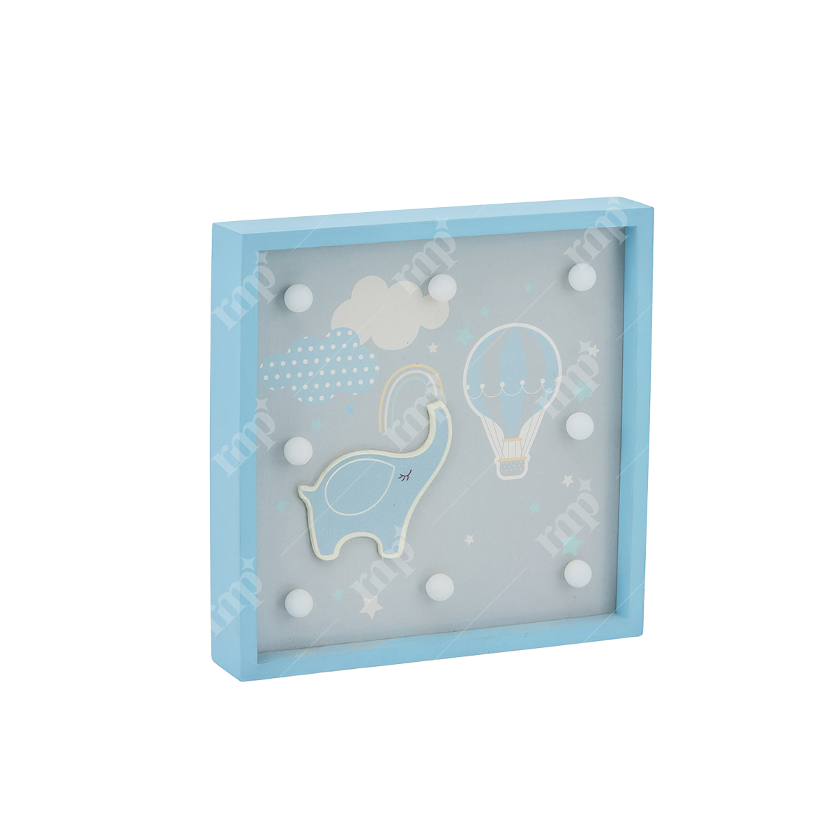 Blue Elephant LED Light By Rent My Party - Elephant