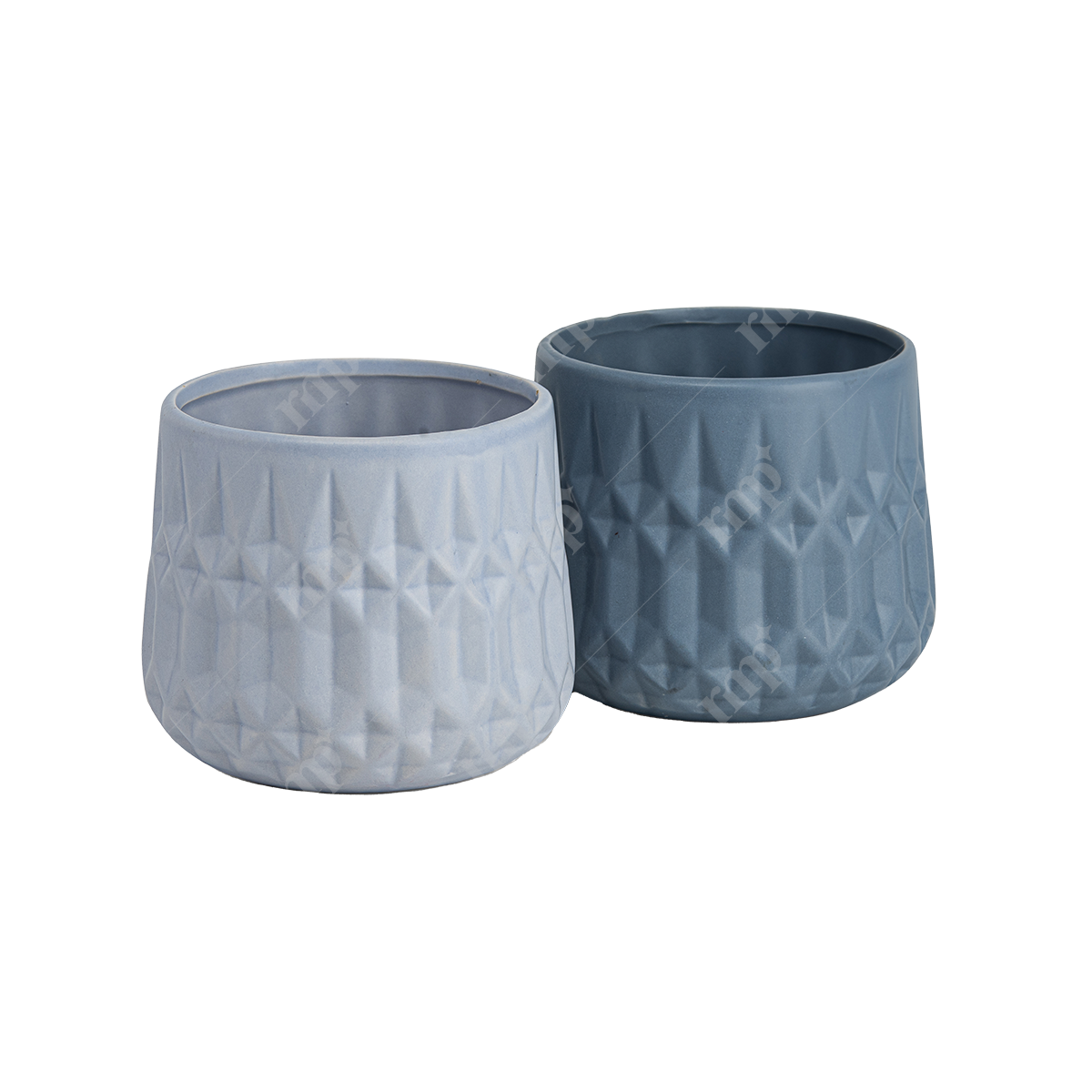 Ceramic Vases Blue By Rent My Party - Vases