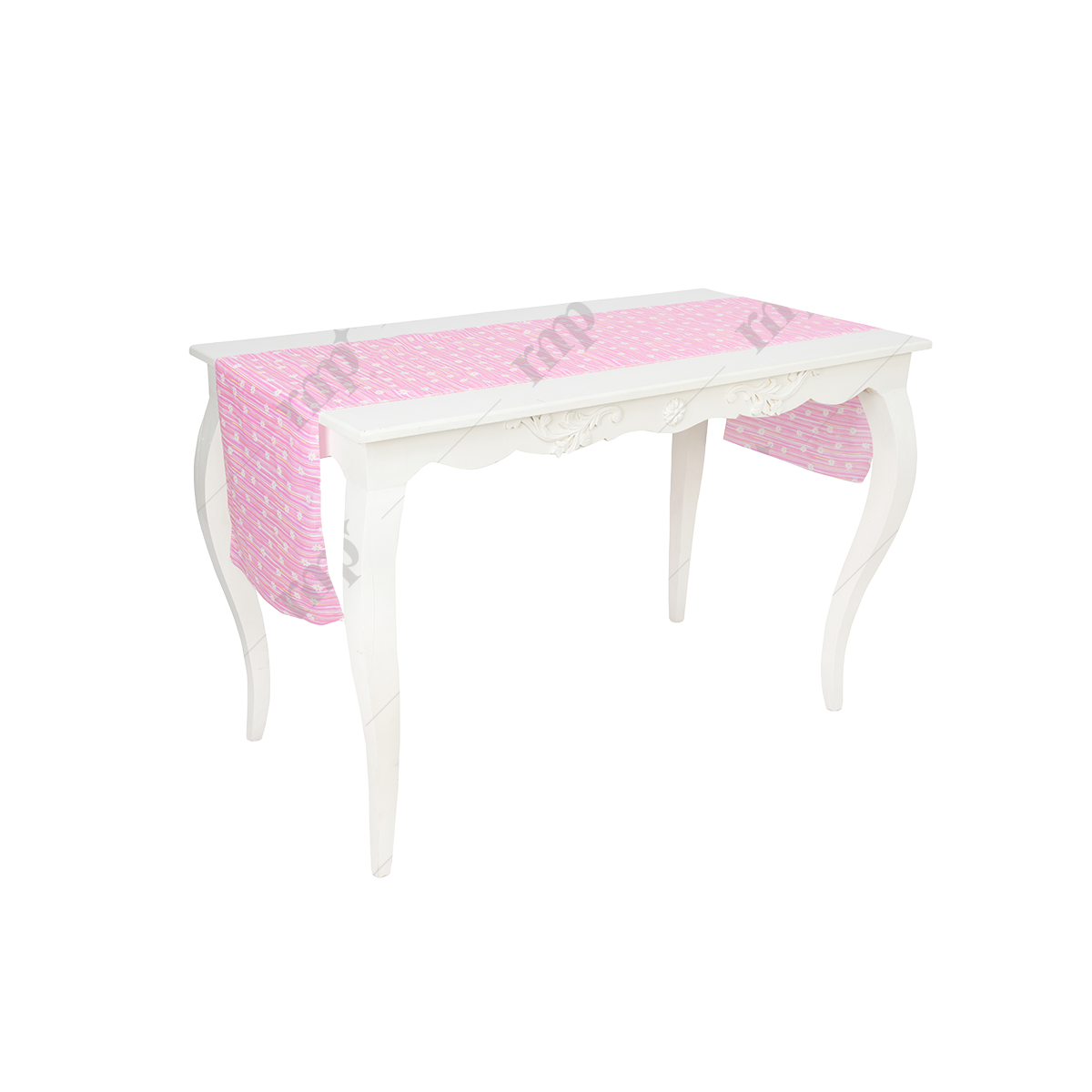 Checker Runner pink floral By Rent My Party - Runners