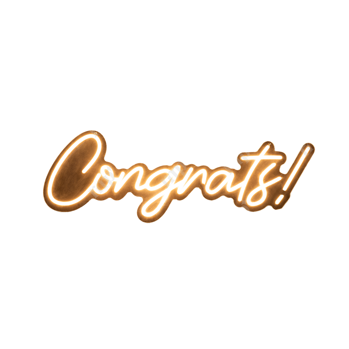 Congrats! By Rent My Party - Neon Signs