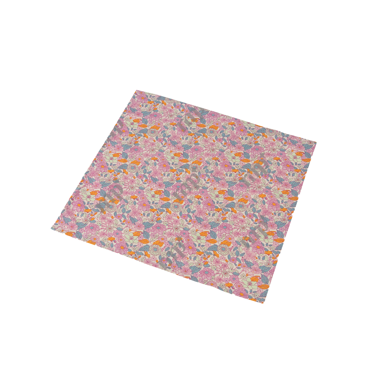 Cotton Napkins Small Floral By Rent My Party - Napkins