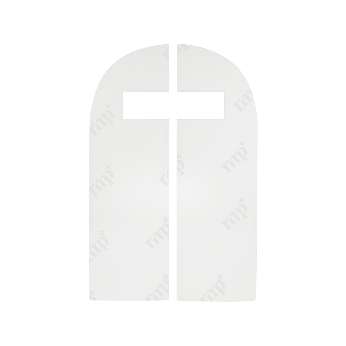 Cross Backdrop ( 2 Pieces) 2 By Rent My Party - Wood Backdrops