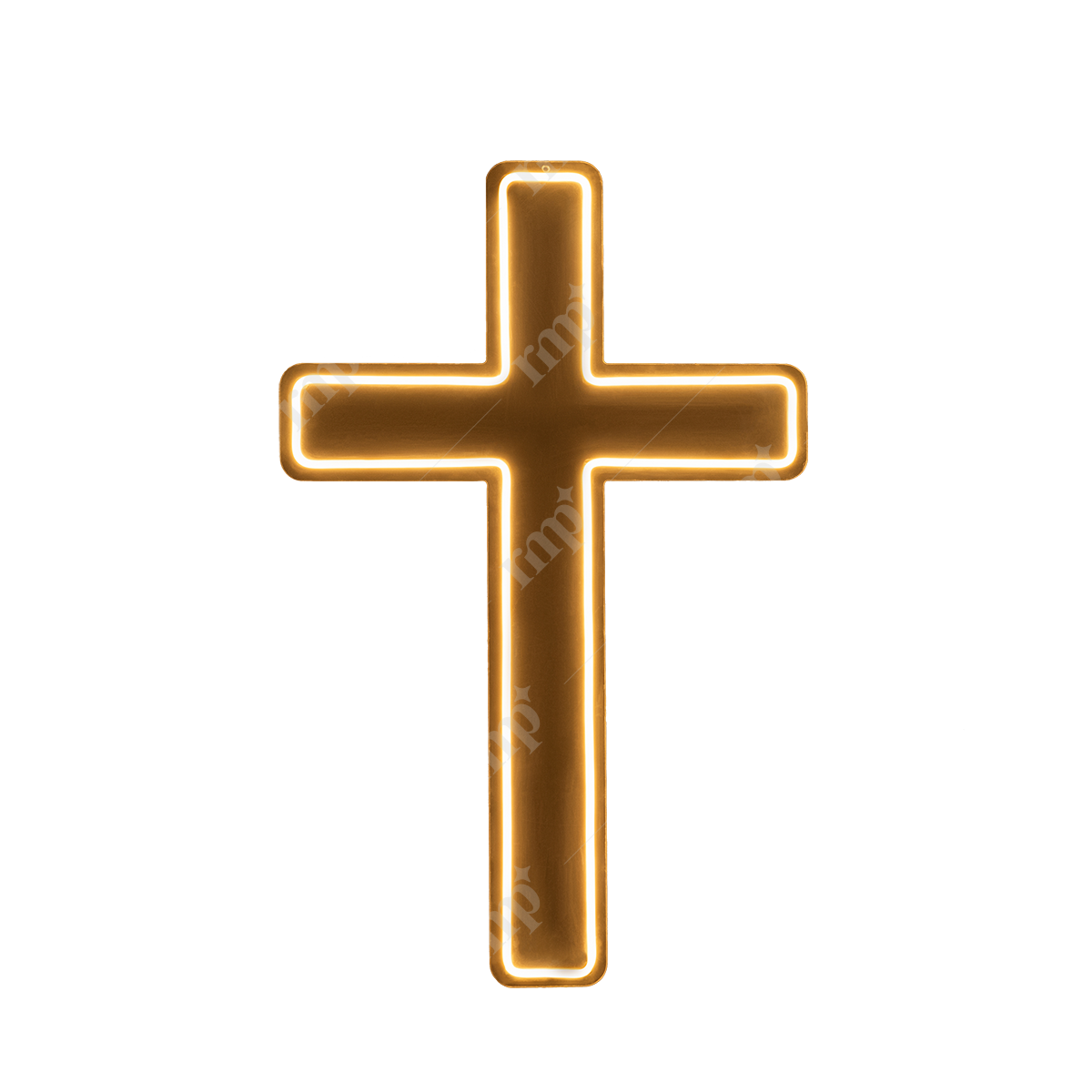 Cross Neon By Rent My Party - Neon Signs