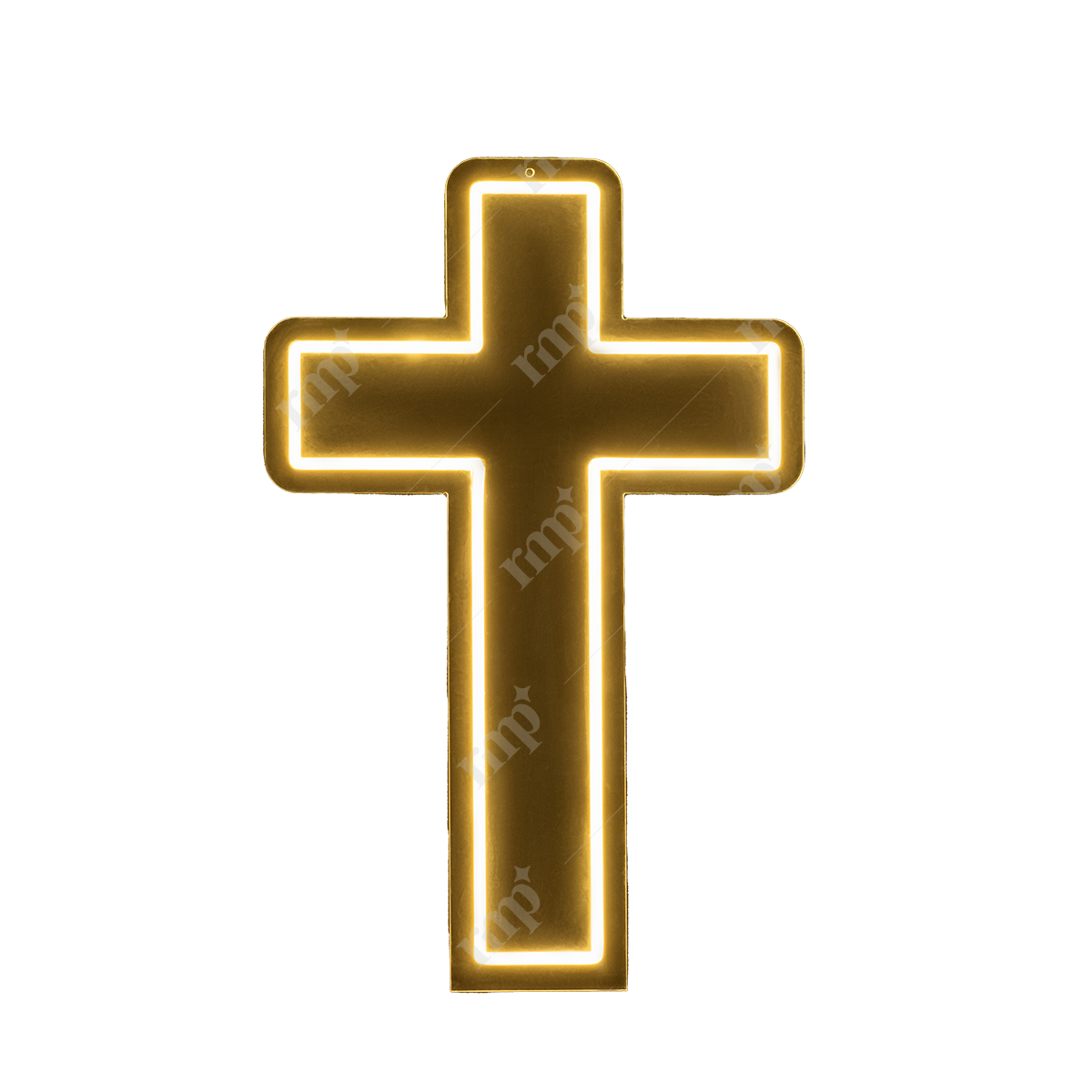 Cross Neon 2 By Rent My Party - Neon Signs