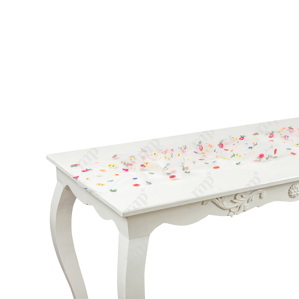 Floral Voile Runner By Rent My Party - Runners