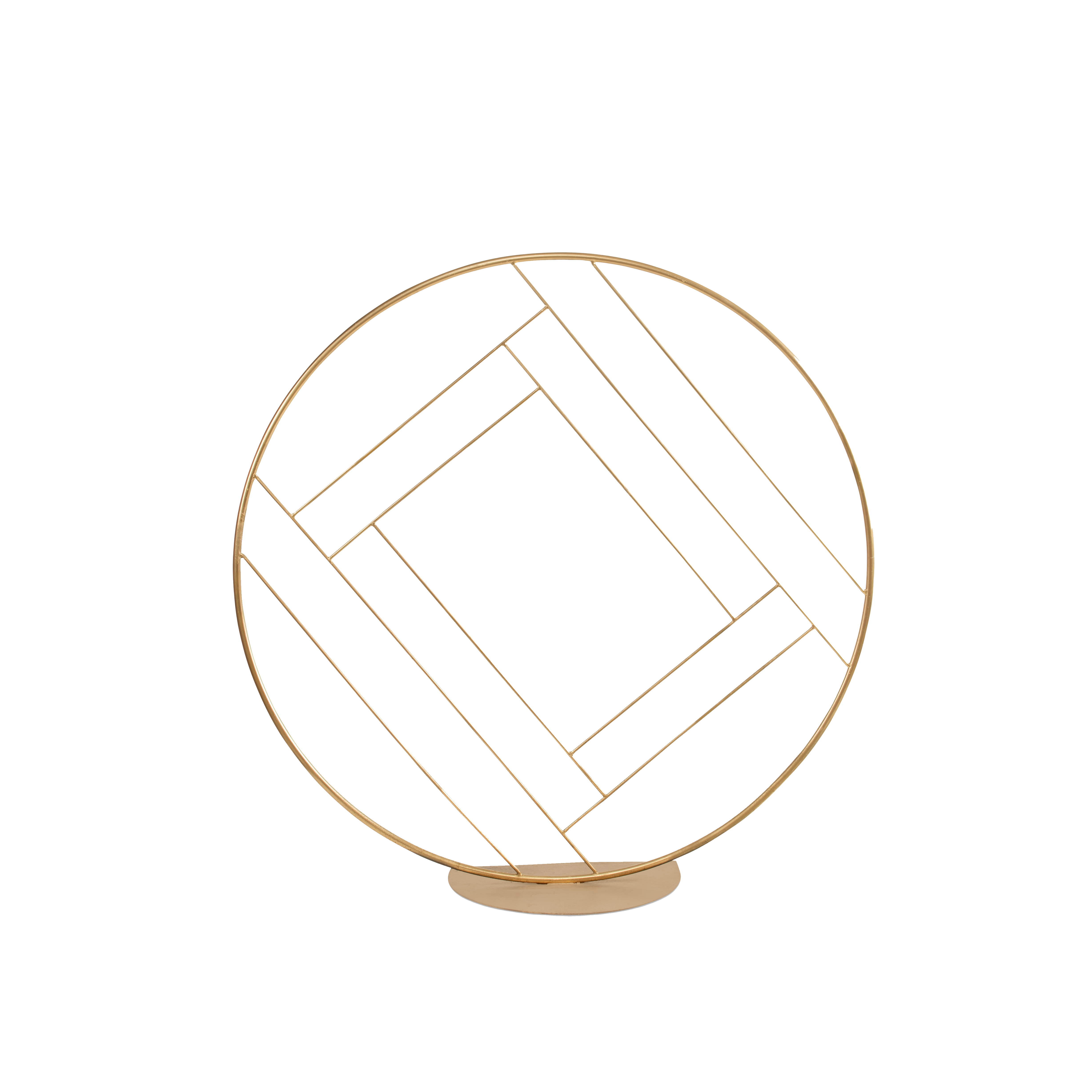 Geometric Ring By Rent My Party - Steel Backdrops