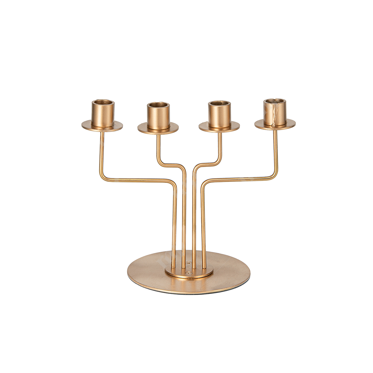 Gold Multiple Candle Holders By Rent My Party - Candle Holders