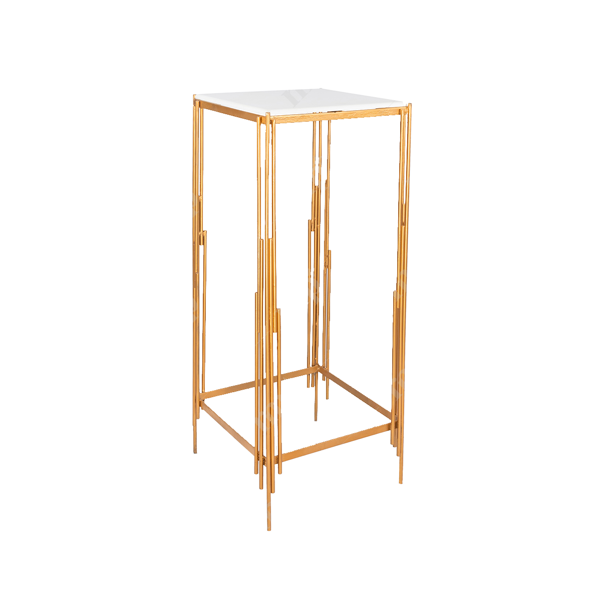 Gold Rectangle Tables 2 By Rent My Party - Steel Tables