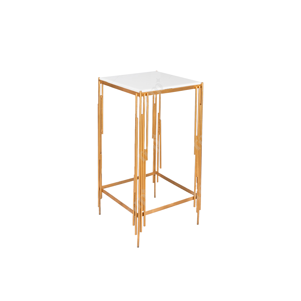 Gold Rectangle Tables 4 By Rent My Party - Steel Tables