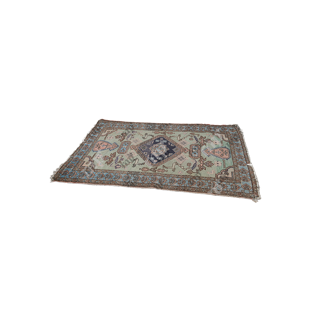 Green Rug  By Rent My Party - Rugs