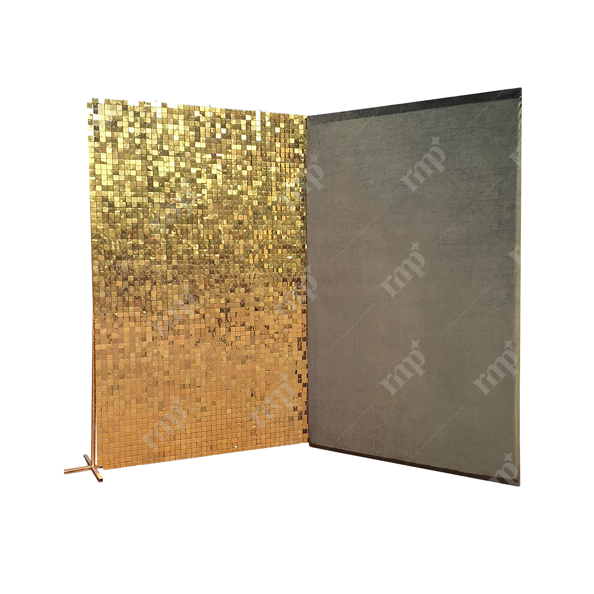 Green Velour Rectangle Wall 2 By Rent My Party - Fabrics Backdrops