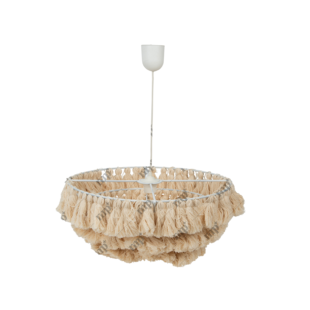Hanging Macrame Circle By Rent My Party - Boho & Vintage