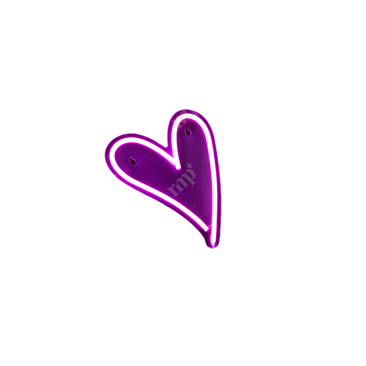 Heart Neon By Rent My Party - Neon Signs