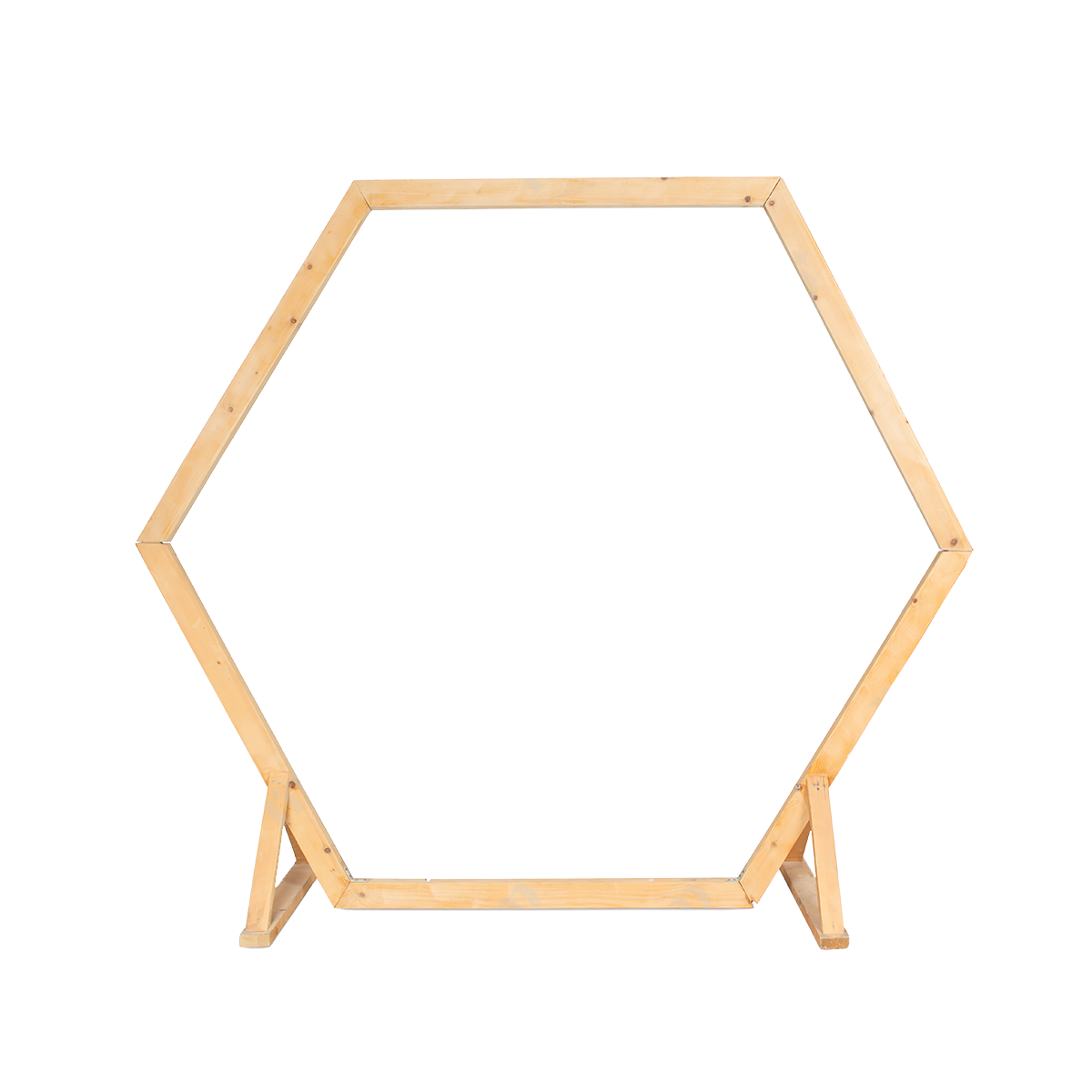 Hexagone By Rent My Party - Wood Backdrops