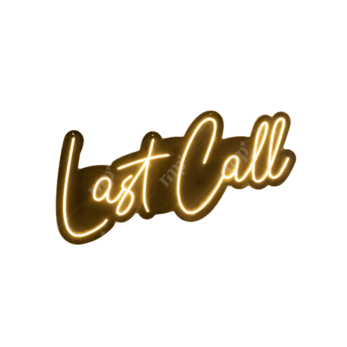 Last Call By Rent My Party - Neon Signs