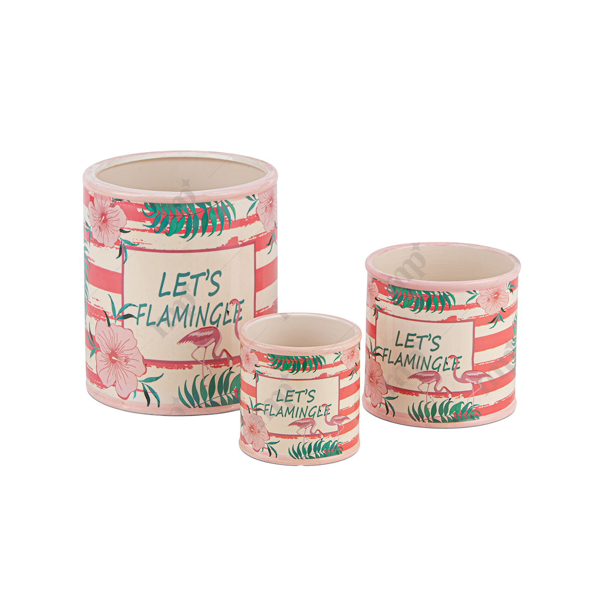 Let's Flamingo Vase By Rent My Party - Vases