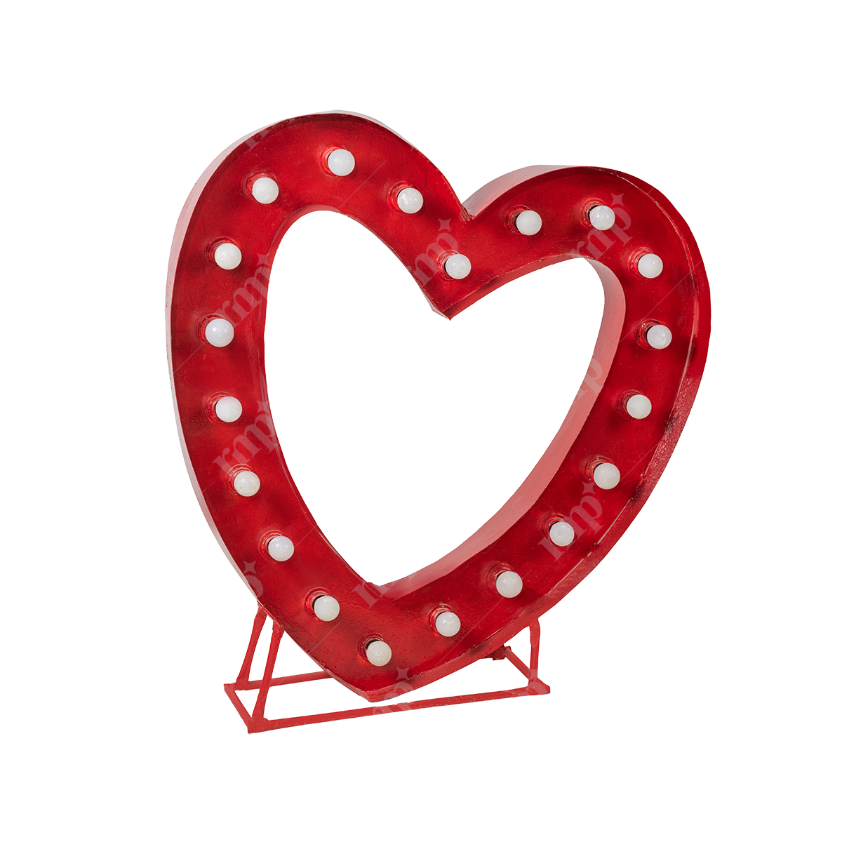 Letter Light heart By Rent My Party - Letters