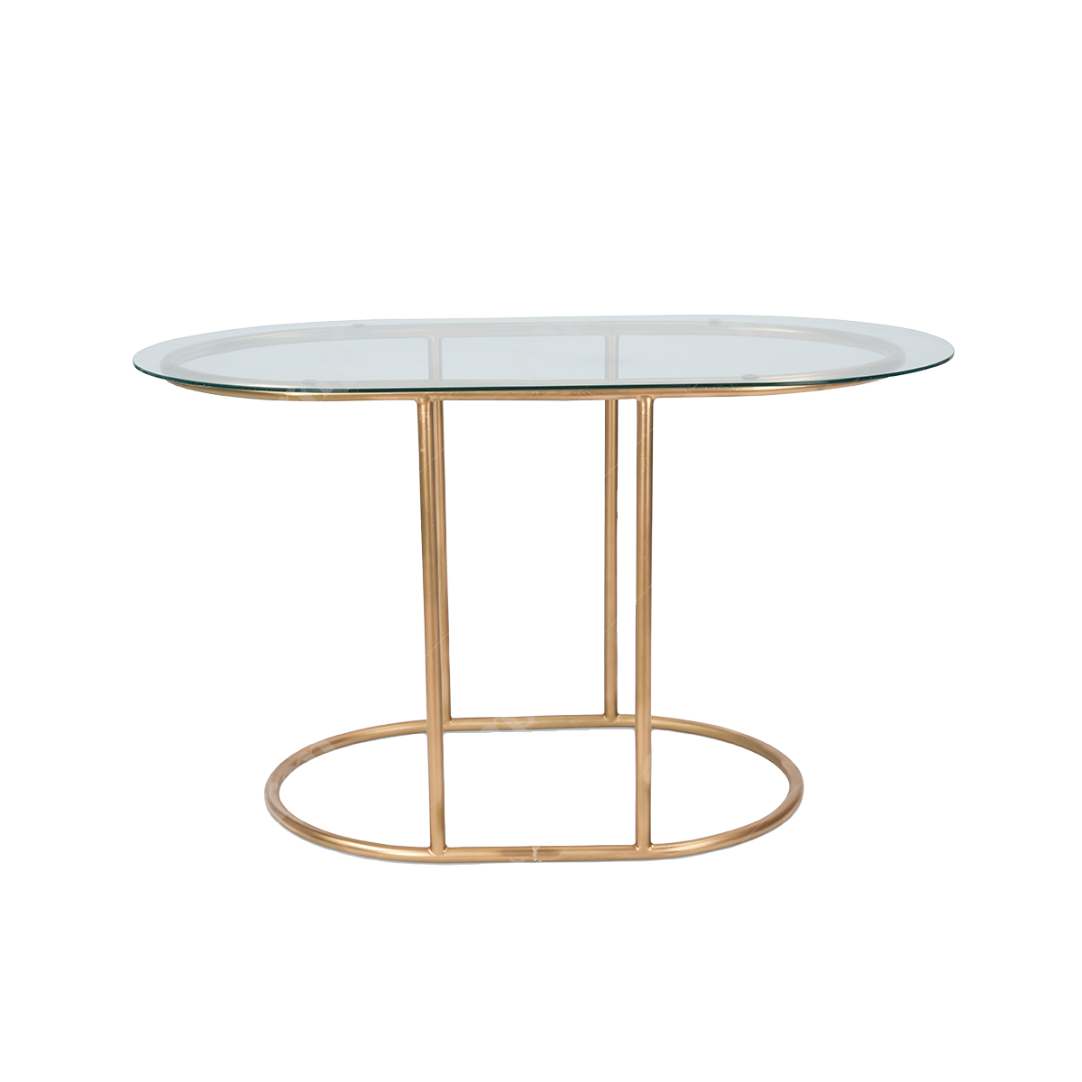 Low Round Glass Table By Rent My Party - Display Tables