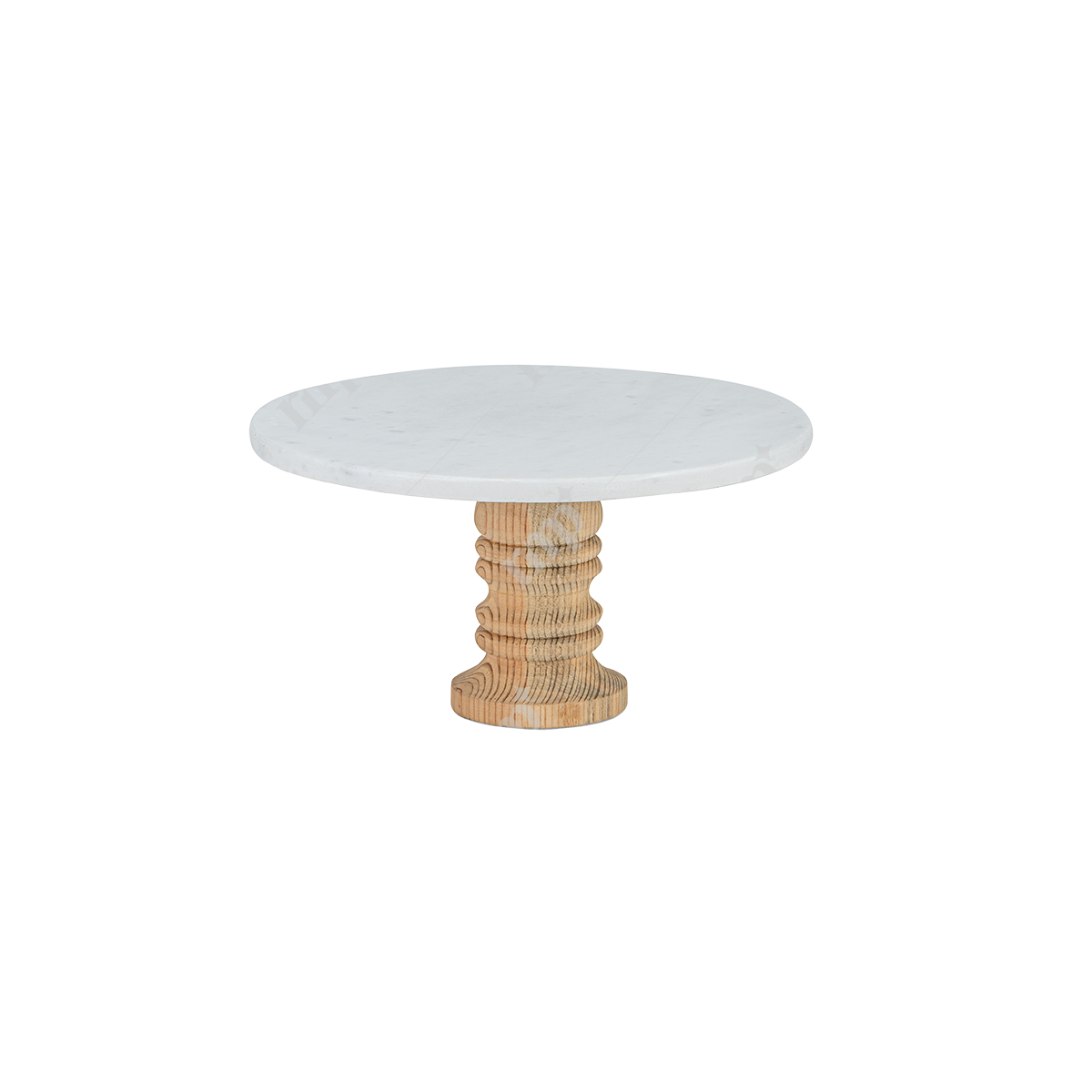 Marble Round Cake Stand By Rent My Party - Trays & Elevations