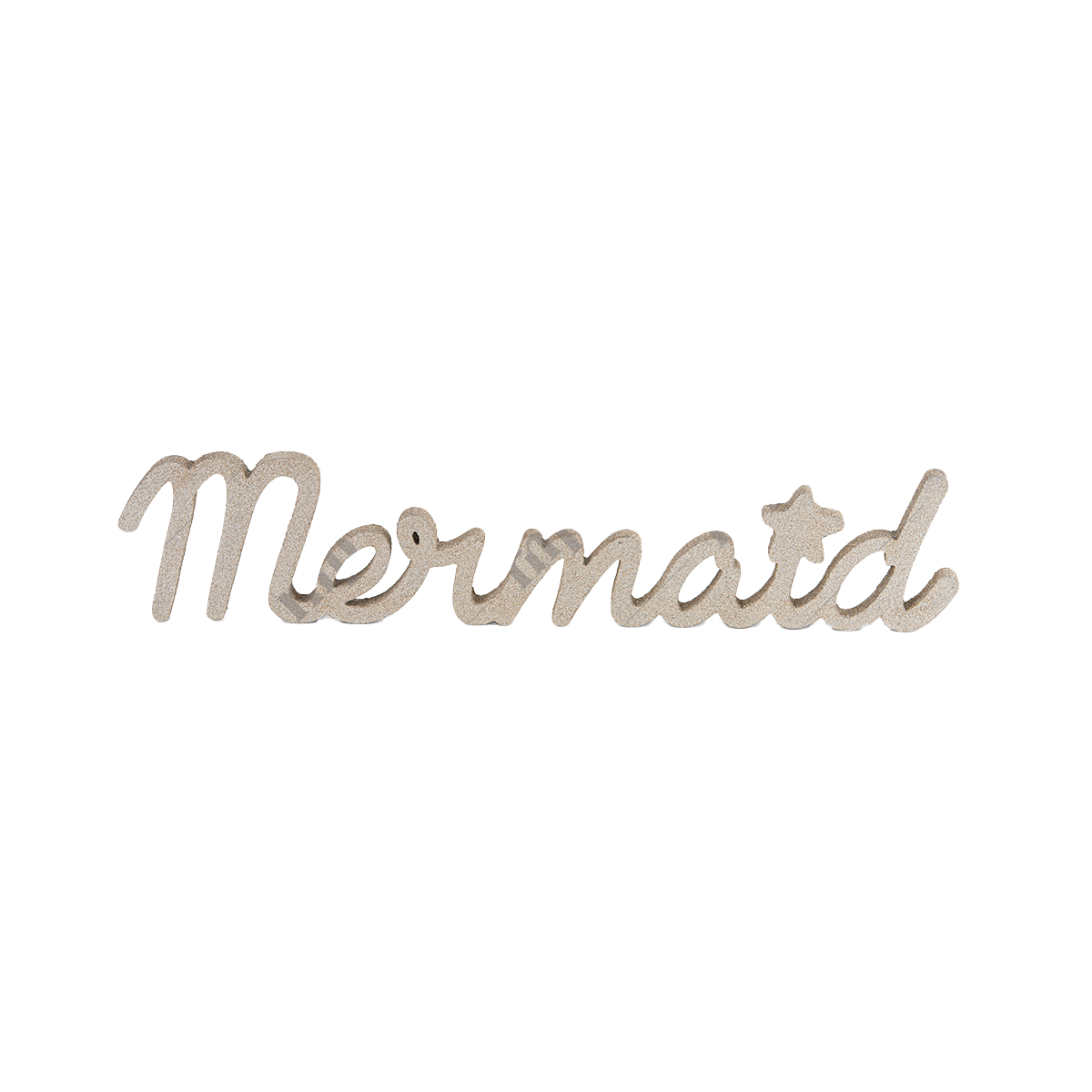 Mermaid gold sign By Rent My Party - Mermaid