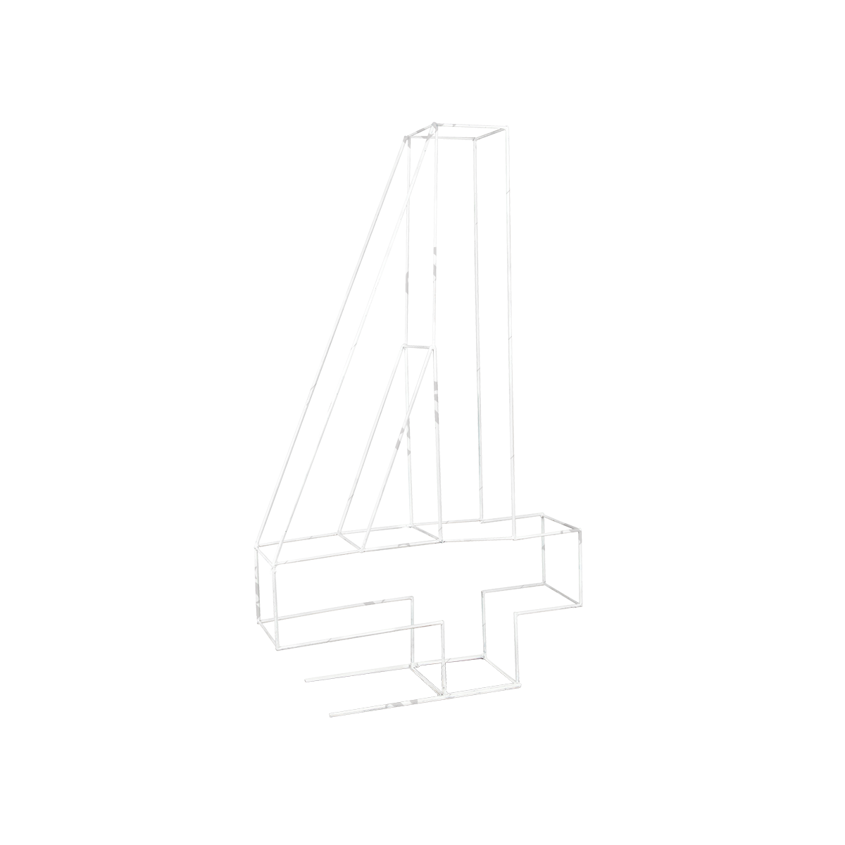 Metallic Letters & Numbers 3 By Rent My Party - Letters