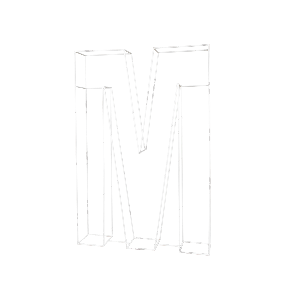 Metallic Letters & Numbers 5 By Rent My Party - Letters