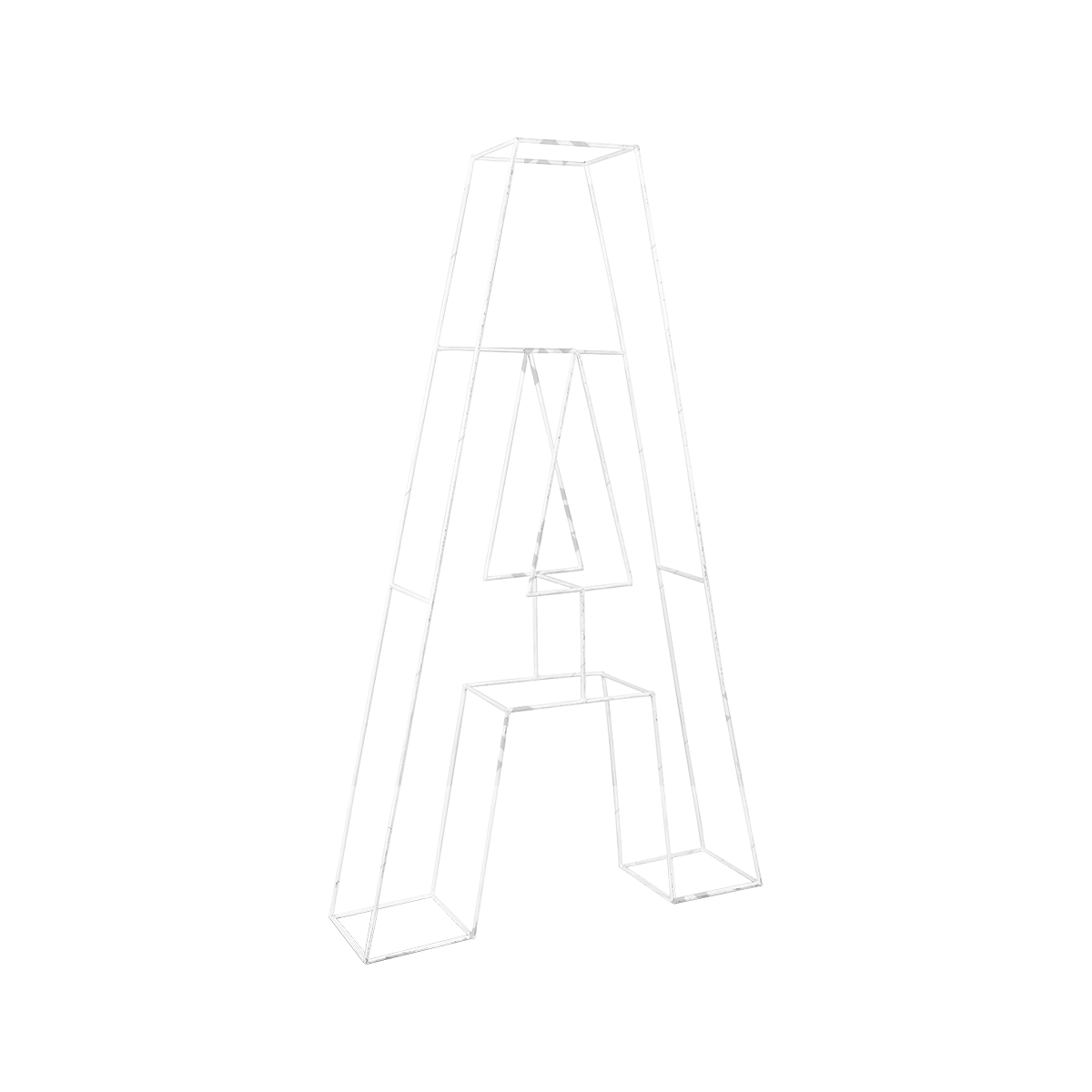 Metallic Letters & Numbers 6 By Rent My Party - Letters