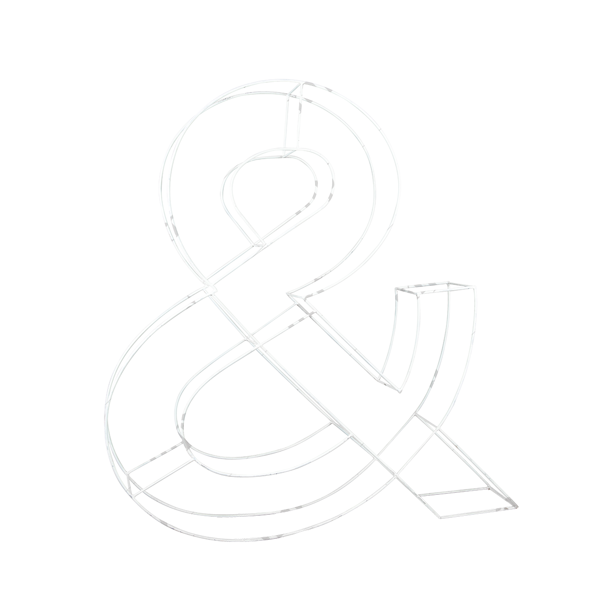 Metallic Letters & Numbers 7 By Rent My Party - Letters