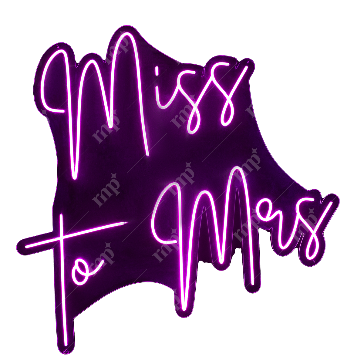 Miss to mrs By Rent My Party - Neon Signs