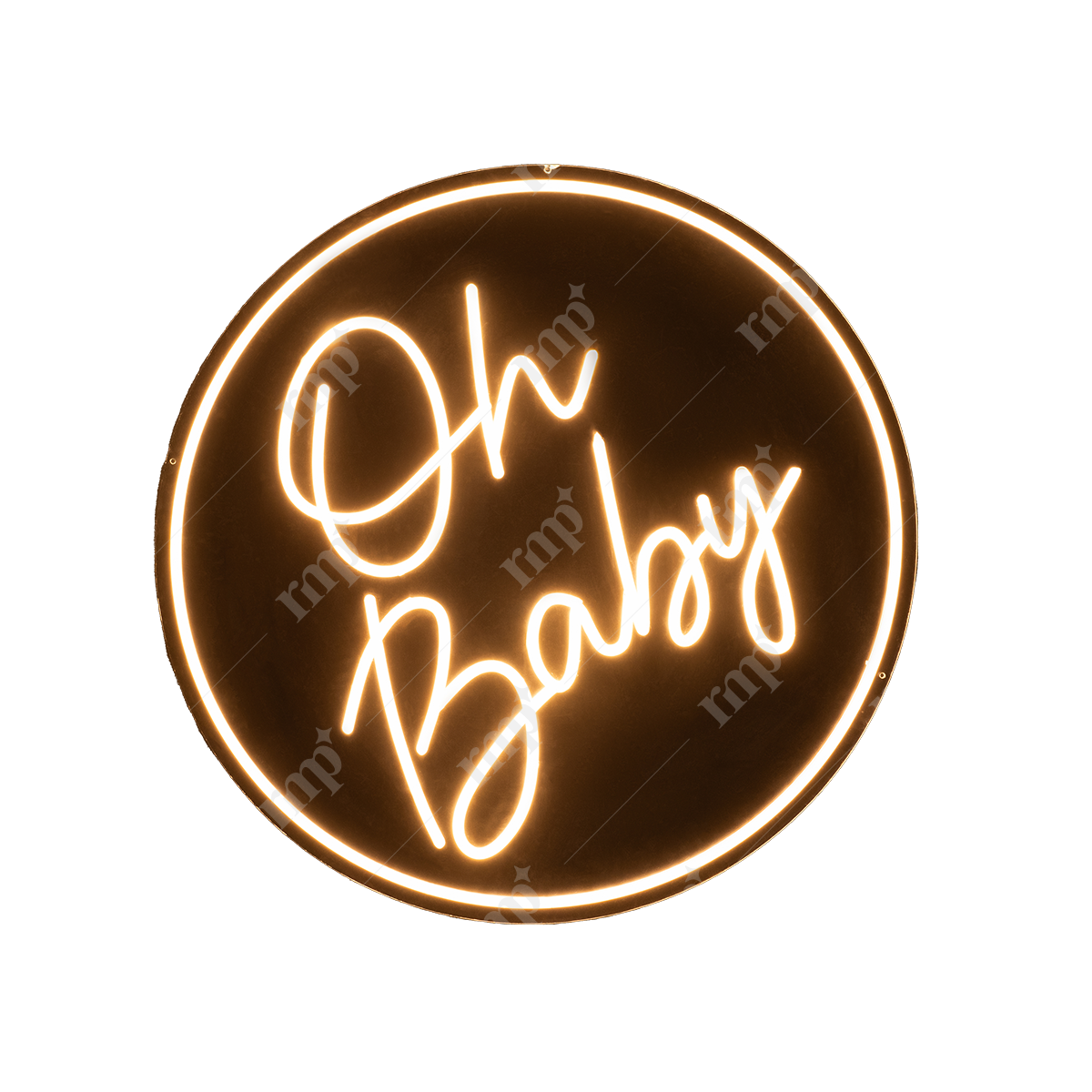 Oh Baby By Rent My Party - Neon Signs