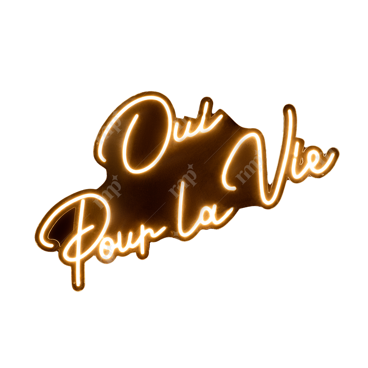 Oui pour la vie By Rent My Party - Neon Signs